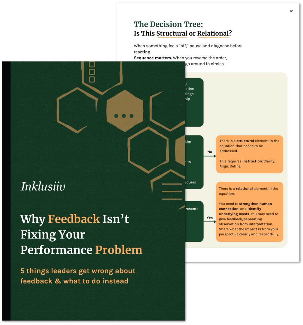 Why Feedback Isn’t Fixing Your Performance Problem