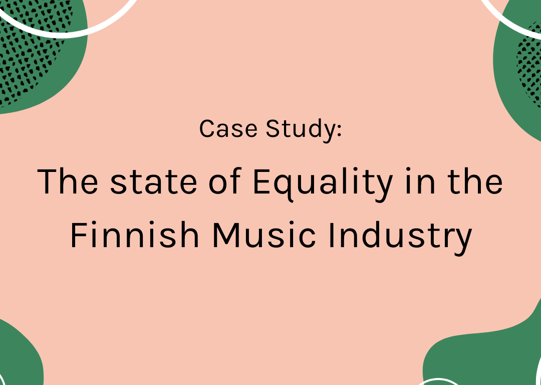 equality in the Finnish music industry