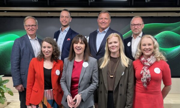Tuomo Haukkovaara - Partner and Board Member, Boardman, Alexandra Pasternak-Jackson - CEO, AmCham Finland, Samuli Kivilehto - VP, Talent and Development, Metso, Sandra Dillon - VP, Talent & Culture Development, Kemira, Mårten Mickos - CEO in service of startup CEOs, Katja Toropainen - CEO and Founder, Inklusiiv, Lari Hintsanen - CEO, Deloitte Finland, Päivi Paanila - Managing Director, Avant Advisors. (Pictured, from left to right)
